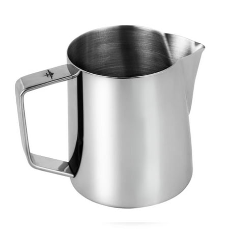 

Stylish and reliable stainless steel frothing pitcher for flawless frothing in lattes and cappuccinos with distinctive crocodile-shaped spout. Crafted for expert baristas and coffee afici