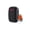 A001- Black, variant on Motorcycle Bluetooth Speaker, Peacock Blue 4X3X2 Inch Compact Biking Speaker, Wireless Portable Audio with Fabric Exterior, Bike Handlebar Mount with Secure Mounting Clamp, Full