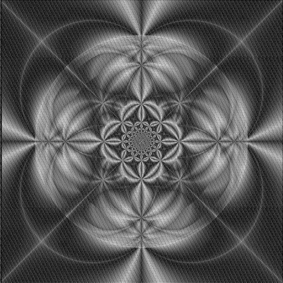 Ahgly Company Machine Washable Indoor Square Transitional Charcoal Black Area Rugs, 7' Square