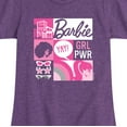 thumbnail image 3 of Barbie - Girl Power - Toddler And Youth Girls Short Sleeve Graphic T-Shirt, 3 of 5