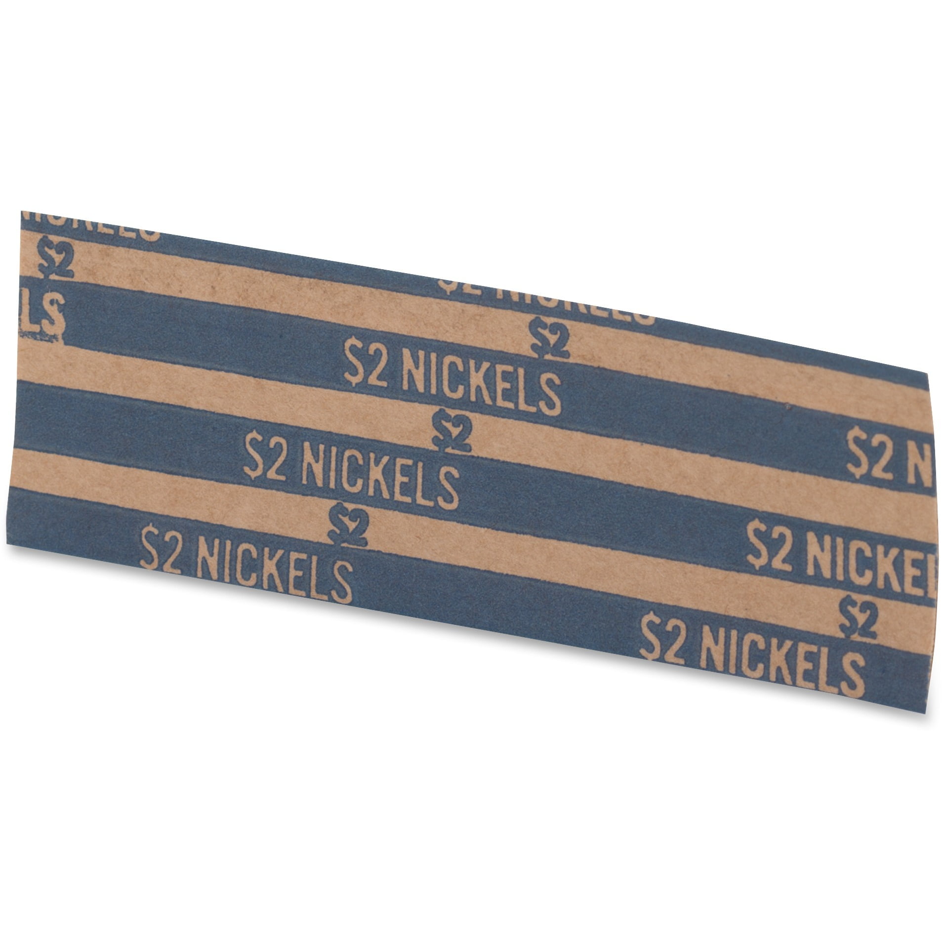 Pap-R Products, PQP30005, Flat Coin Wrappers, 1000 Per Box, Blue
