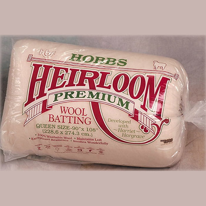 Hobbs Heirloom/® Washable Wool Batting Queen Size