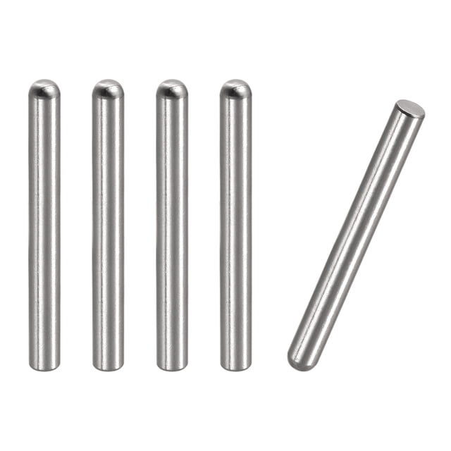 Unique Bargains 6x45mm Cheville Broches, 5 Pack Tête Ronde Chanfreinée Fin Broche