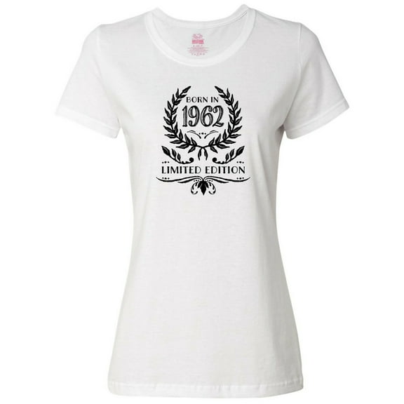 Inktastic Born in 1962 Limited Edition Women's T-Shirt