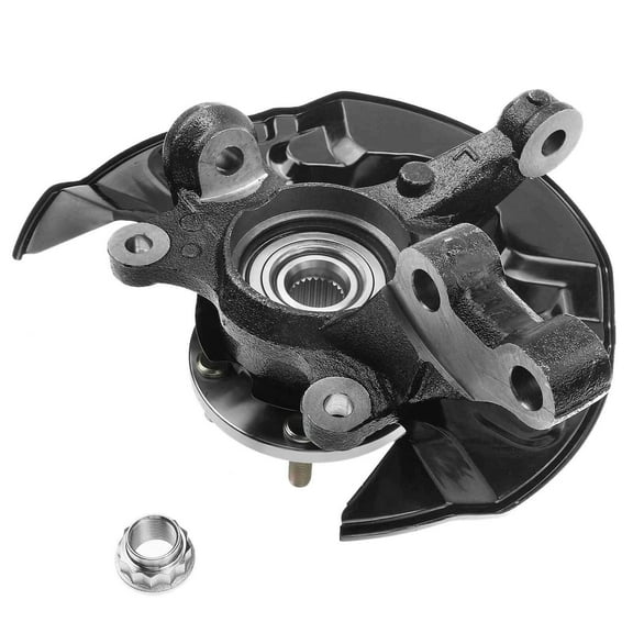 A-Premium Wheel Hub Bearing Steering Knuckle Assembly Compatible with Toyota Matrix 2003-2006 1.8L AWD Front Left Driver Side