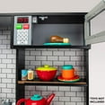 thumbnail image 6 of Lil' Jumbl Wooden Play Kitchen Set for Kids with Realistic Sound, 6 of 10