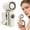 C Clip Fan White, variant on Cute Fruit Flower Portable Handheld Fan With Base, USB Rechargeable Small Desk Fan, Personal Fan For Kids Summer Travel Beach Camping Outdoor Play Cooling