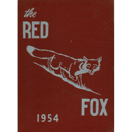 (Custom Reprint) Yearbook: 1954 Foxboro High School - Red Fox Yearbook (Foxboro MA)