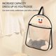 thumbnail image 4 of Hanging Organiser with Mesh Mesh Hanging Bag for Underwear Socks Large Capacity Breathable Clothes Organiser, 4 of 5