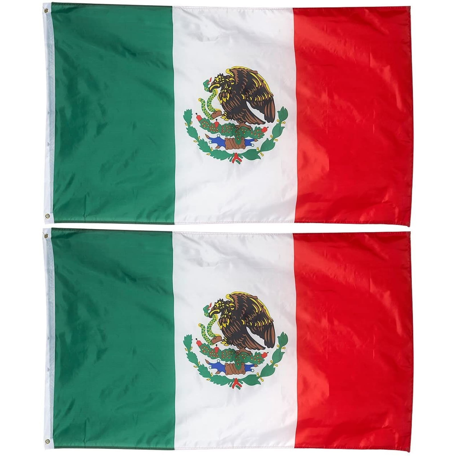 New 3’x5’ Polyester MEXICO FLAG Mexican Country Outdoor Banner Grommets 