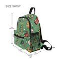 thumbnail image 3 of FORMRS School Backpack with Front Zippered Pocket 12" Student Travel Daypack, Christmas Cookies, 3 of 6