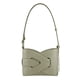 thumbnail image 1 of Bolso de mano para mujer de piel auténtica de alta gama con diseño geométrico, tipo bandolera, piel de vacuno lisa color verde oliva, incluye caja de regalo y tarjeta., 1 of 3