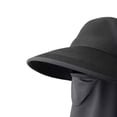 thumbnail image 4 of Noric Women's UPF 50+ Sun Protection Hats Full Face Cover Shield Wide Brim with Neck Flap Breathable Summer Hats, 4 of 5