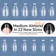 thumbnail image 3 of Kit de uñas de gel Modelones Medium Almond con 216 puntas de uñas, 3 of 9
