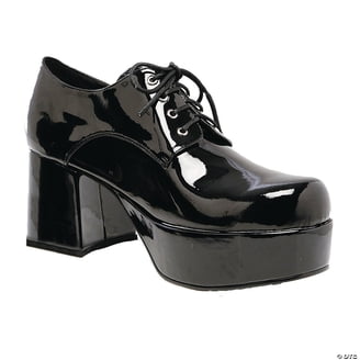 Luciano Patent Leather Loafer, Size 7.5, Mens Men main image 4
