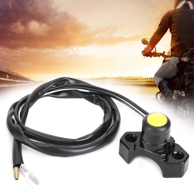 Interruptor de apagado del motor, interruptor de arranque del motor del manillar de la motocicleta Interruptor de apagado del motor del manillar de la motocicleta Características de vanguardia