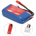 thumbnail image 3 of Batería para helicóptero RC de 7,4 V, 1100 mAh, con línea de conversión de 3 vías, compatible con WLtoys V913 US 100-240 V, 3 of 8