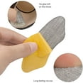 thumbnail image 3 of Heel Grips Liner Cushions Inserts for Loose Shoes. Heel Pads Snugs for Shoe Too Big Men Women. Filler Improved Shoe Fit and Comfort. Prevent Heel Slip and Blister (4 Pairs ) (Pale, 3 of 5