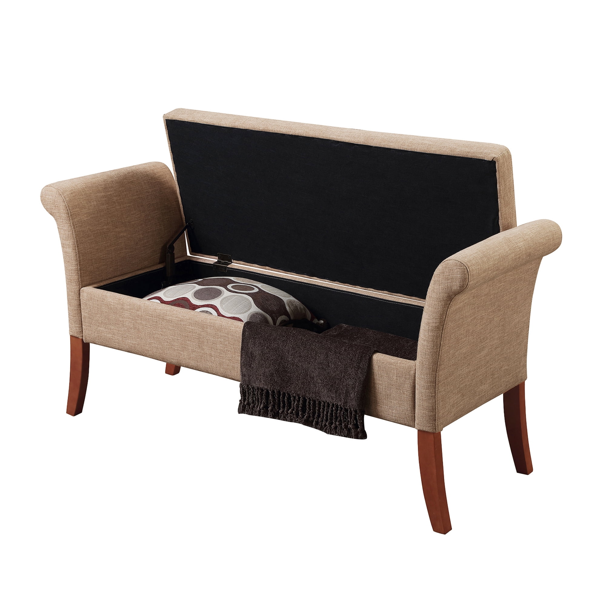 Convenience Concepts Designs4Comfort Garbo Entryway Storage Bench