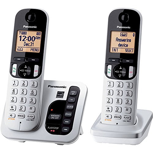 Panasonic KX-TGC222S Système de Répondeur avec 2 Combinés