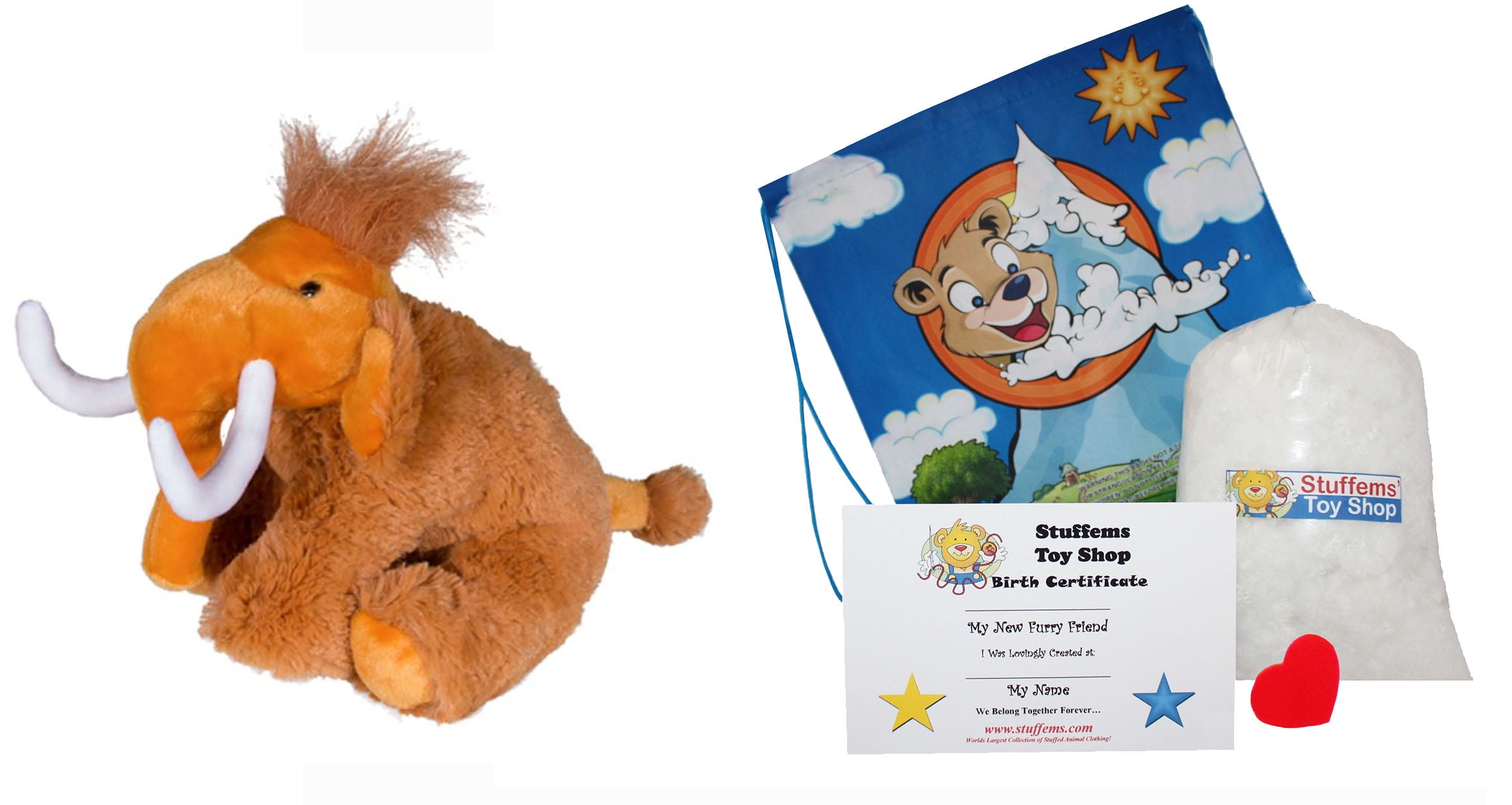 mammoth soft toy