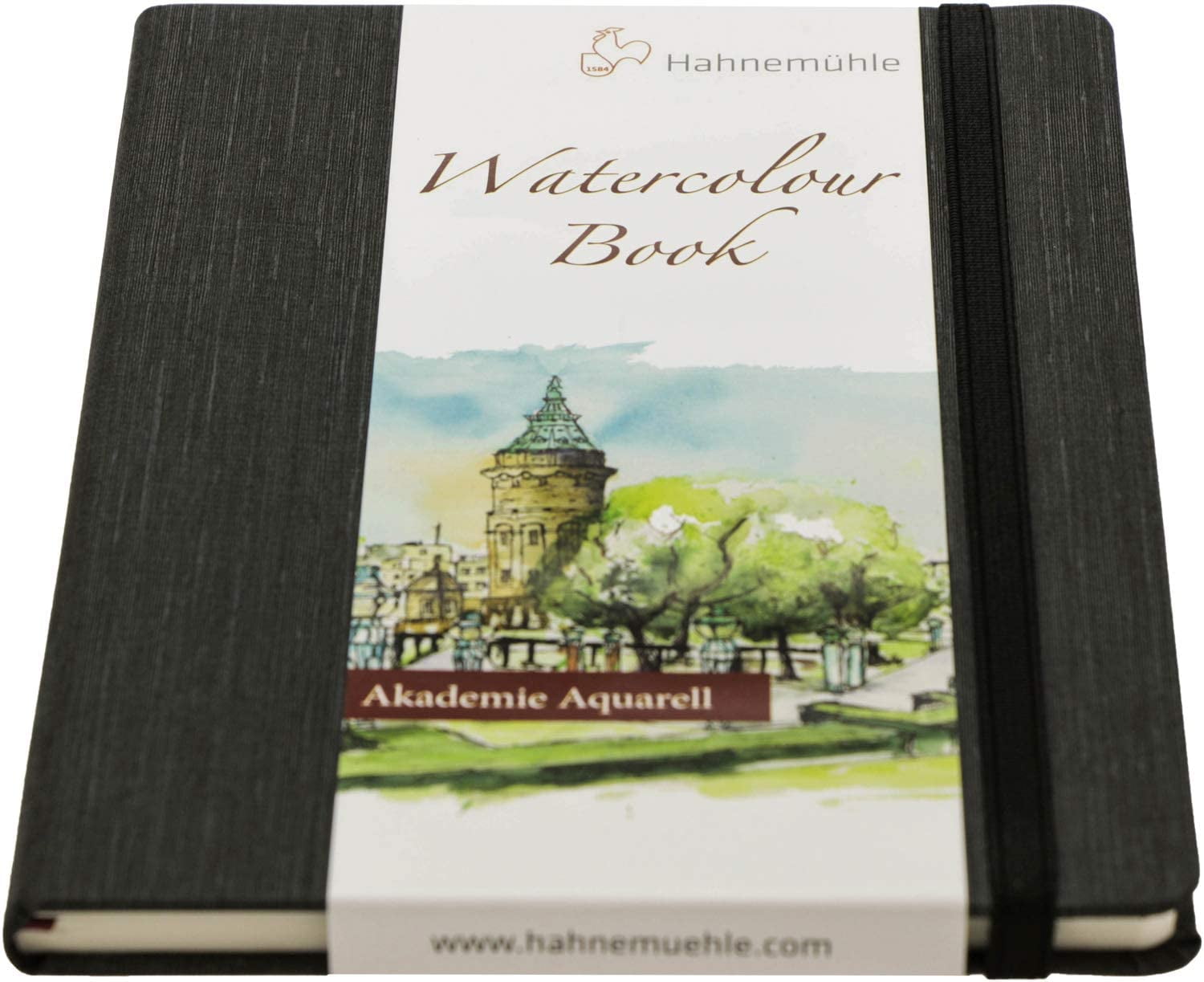 Hahnemühle Akademie Watercolor Paper Book, 30 Pages, Portrait, 8.2" x 5.8"