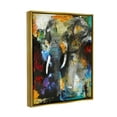 thumbnail image 3 of Layered Elephant Bold Wildlife Abstract Graphic Art Metallic Gold Framed Art Print Wall Art, 3 of 6