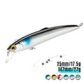 thumbnail image 2 of 2PC Fishing Bait Flexible Floating Blacksmith Saruna Fish 125mm 17.5g For Sea Bass Chop Hard Lures Wobblers, 2 of 5