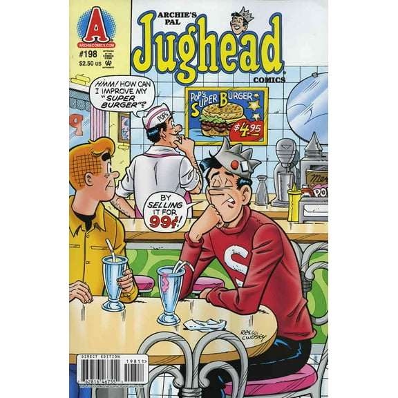 Archie's Pal Jughead Comics #198 VF ; Archie Comic Book
