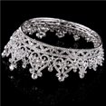 thumbnail image 4 of Seitruly Crystal Queen Accesorio Corona redonda completa de boda Cuidado del cabello astilla Seitruly CE003113-02, 4 of 6