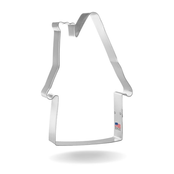 Haunted House Gingerbread House Cookie Cutter 6.75 in - Foose Cookie Cutters - US Tin Plate Steel