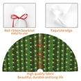 thumbnail image 4 of Sikiie Cactus1 30-48 inches {designName} Print Christmas Tree Skirt Snowman Xmas Tree Skirt with Edge Christmas Decorations for Holiday Party36", 4 of 7