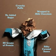 Barebells Protein Snacks Bars Creamy Crisp - 12 Count, 1.9oz Bars 55g of High Protein - Chocolate Protein Bar with 1g of Total Sugars - Perfect on The Go Protein Snack & Breakfast Bars, 2 pack