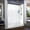 Brushed Nickel, variant on DreamLine Flex 32 in. D x 60 in. W x 76 3/4 in. H Semi-Frameless Shower Door in Chrome with Center Drain White Base and Backwalls