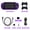 Purple with Gamepads, variant on VILCORN SF3000 HD Handheld Game Console, Portable, for PS1 GBA SNES Emulator, Supports TV Output