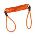 thumbnail image 1 of koolsoo 4xSafety Lanyard Spring Coil Wire Rope Disc Brake Lock Reminder Cable Orange, 1 of 9