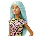 thumbnail image 4 of Barbie Makeup Artist Doll with Teal Hair and Career-Themed Accessories Like Palette and Brush, 4 of 7