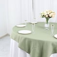 thumbnail image 4 of BalsaCircle 6 Pieces 54" x 54" Eucalyptus Green Square Polyester Tablecloths Table Cover Linens, 4 of 8