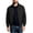 Black, variant on Men's Stand Collar Zip Up Varsity Jacket Ribbed Cuff Hem Lightweight Windproof Outerwear for Business Golf Daily Travel Casual Wear