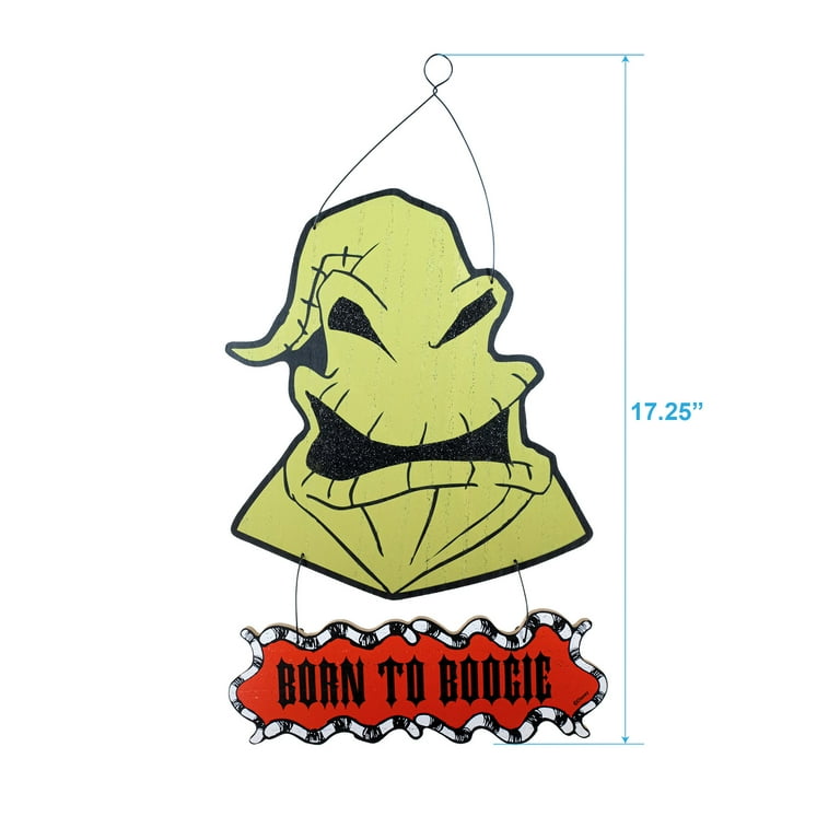 Disney The Nightmare Before Christmas Hanging Wall Sign, Oogie