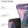 thumbnail image 4 of Yayeee Faucet Mat for Kitchen Sink 30" Diatomite Long Splash Guard Pad, Green Night Deer, 4 of 7