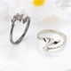 thumbnail image 3 of anillos de pareja, anillo de ángel, anillo de diablo, anillos ajustables, anillos a juego para parejas, anillos de promesa, anillos abiertos, 3 of 7