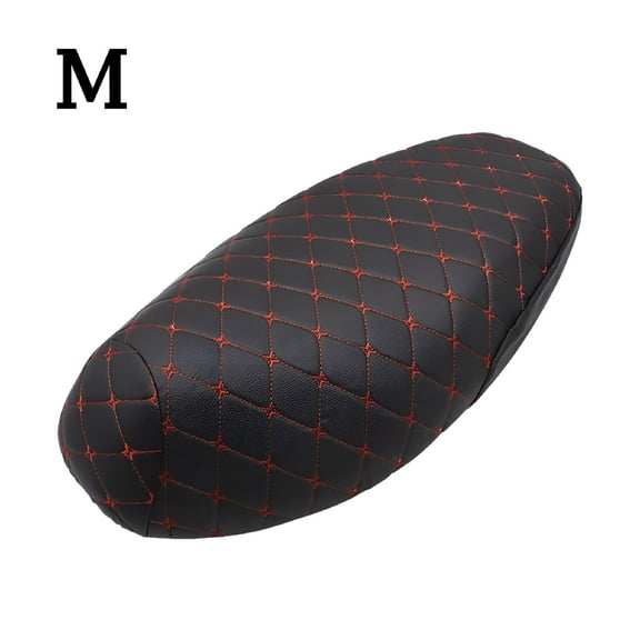 MELIVO Motorcycle Seat Cover Cushion 3D Leather Scooter Seats Universal Sun Protection