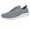 Dark Gray, variant on Couple Large Size Mesh Running Shoes Wild Casual Shoes Breathable Sneakers