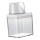 thumbnail image 5 of Contenedor de almacenamiento de arroz, tarro de detergente para despensa, avena transparente para desayuno S(700ml), 5 of 9
