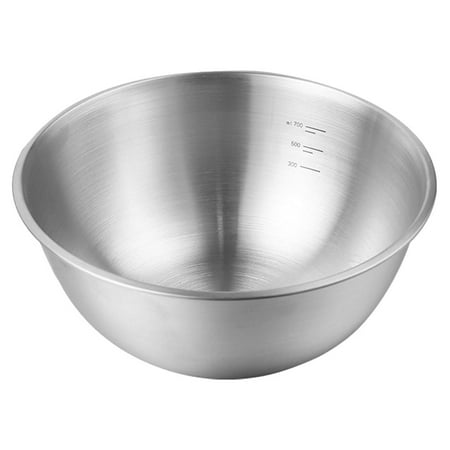 

Stainless Steel Egg Mixing Bowl Kitchen Food Storage Bowl Food Salad Serving Bowl