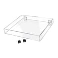 thumbnail image 3 of Protector antipolvo para tocadiscos premium, fácil de limpiar, transparente, tapa protectora para tocadiscos LP120x, 3 of 9