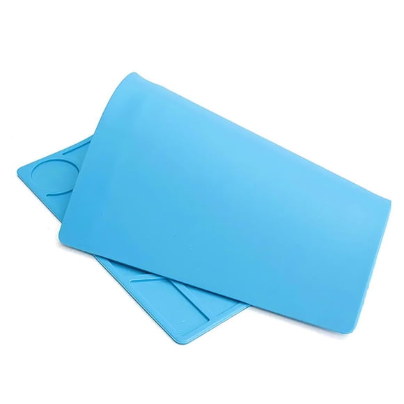 Ruiboury Appilication Large Tapis en Silicone Durable et Pratique pour Réparation de Téléphone Portable Ordinateur Tablette Pistolet Thermique Approprié