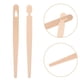thumbnail image 4 of 100 pares de pinzas de madera para pan, fáciles de usar, para aprender a usar palillos chinos. Utensilios desechables de madera para principiantes, ideales para servir pasteles y otros alimentos., 4 of 7