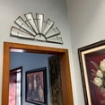 thumbnail image 3 of Zeckos Rusty Galvanized Metal Half Windmill 30.5 inch Set of 2, 3 of 8